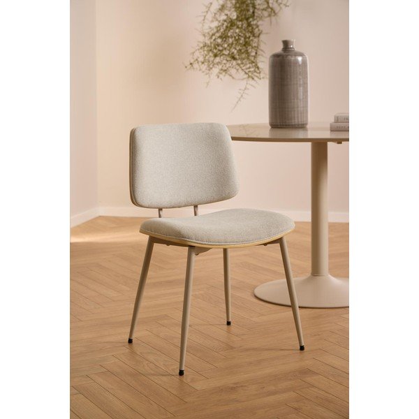 Kremowe krzesło Owen – Actona-image-2