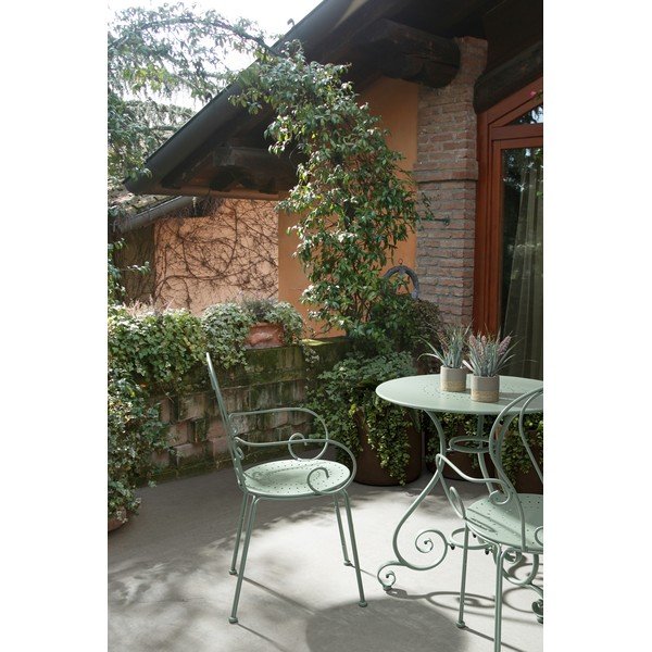 Stalowy okrągły stolik ogrodowy ø 70 cm Etienne – Bizzotto-image-1