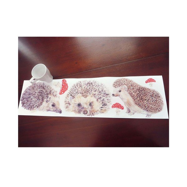 Naklejka wielokrotnego użytku Bear, 79x22 cm-image-1