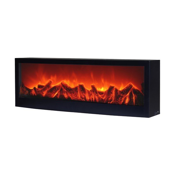 Czarny kominek LED na USB – Dakls