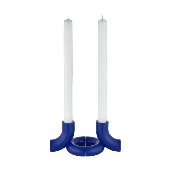 Świeczniki zestaw 2 szt. z żywicy polimerowej Doodle – Blomus