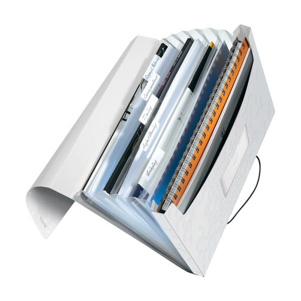 Biała teczka z przegródkami Leitz-image-2