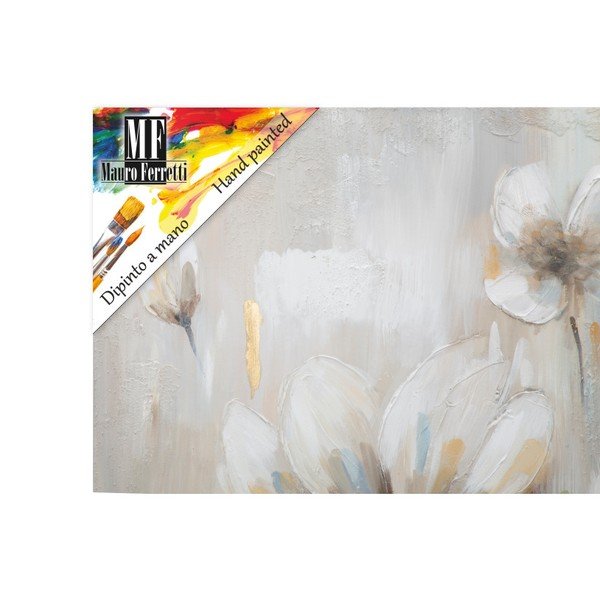 Ręcznie malowany obraz Mauro Ferretti Blossom, 100x100 cm-image-3