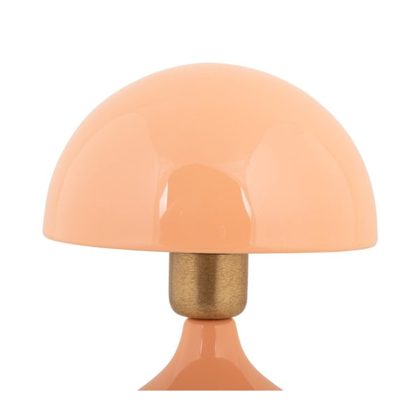 Łososiowa lampa stołowa z metalowym kloszem (wysokość 23 cm) Binc – Leitmotiv-image-2