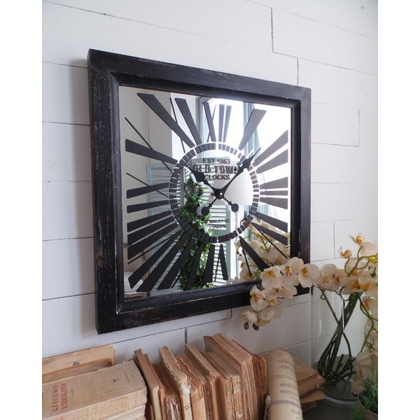 Zegar ścienny Old Mirror, 60 cm