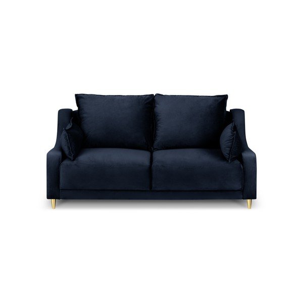 Ciemnoniebieska sofa Mazzini Sofas Pansy, 150 cm-image-2