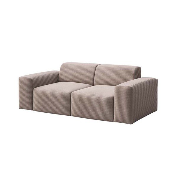 Beżowa sztruksowa sofa 205 cm Villet – Rodier-image-2