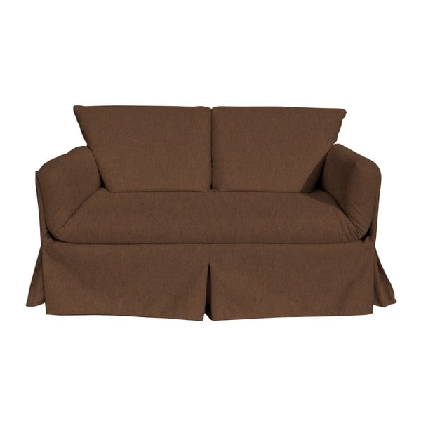 Ciemnobrązowa rozkładana sofa trzyosobowa 13Casa Roma Matrix