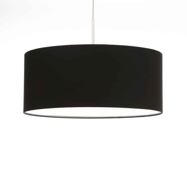 Czarna lampa wisząca 4room Artist, zmienna długość, Ø 60 cm