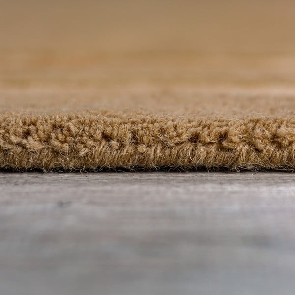 Wełniany dywan tkany ręcznie w kolorze terakoty 120x170 cm Gatsby – Flair Rugs-image-4