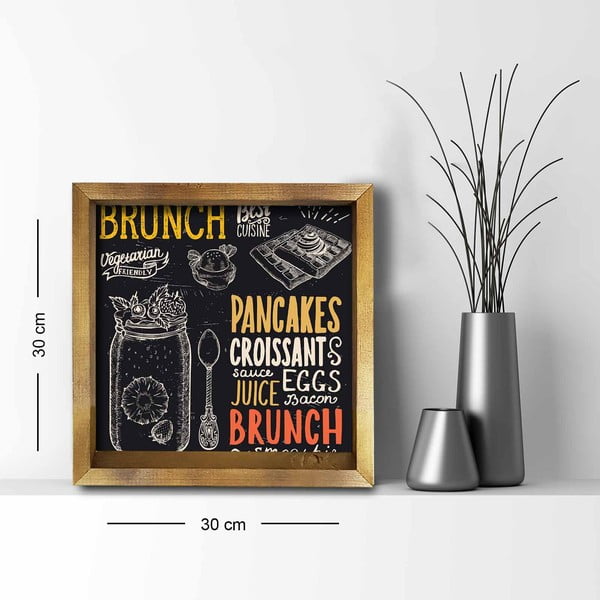 Obraz 30x30 cm Brunch – Wallity-image-1