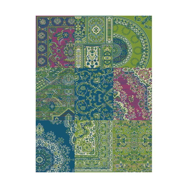 Zeleno-niebieski dywan Hanse Home Prime Pile, 60 x 110 cm