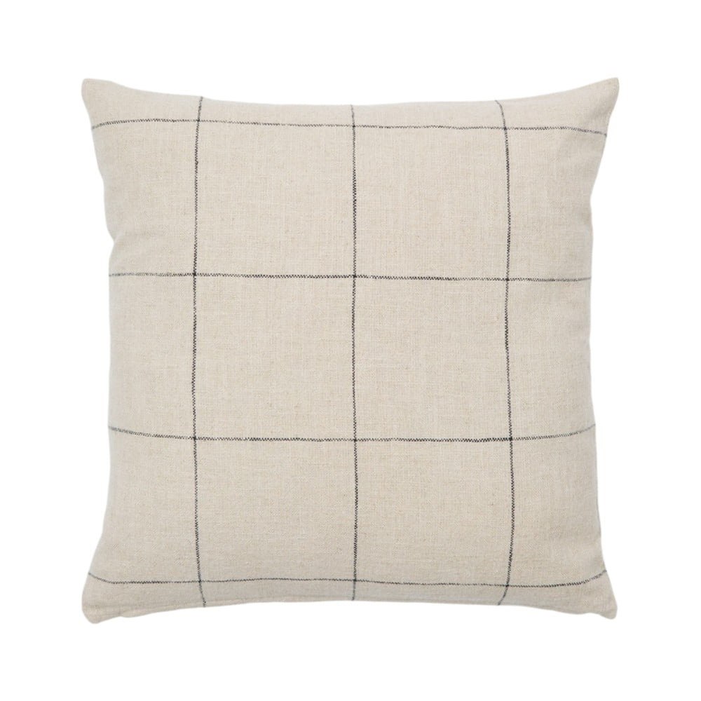 Poszewka na poduszkę z mieszanki lnu 45x45 cm Ayame – Kave Home