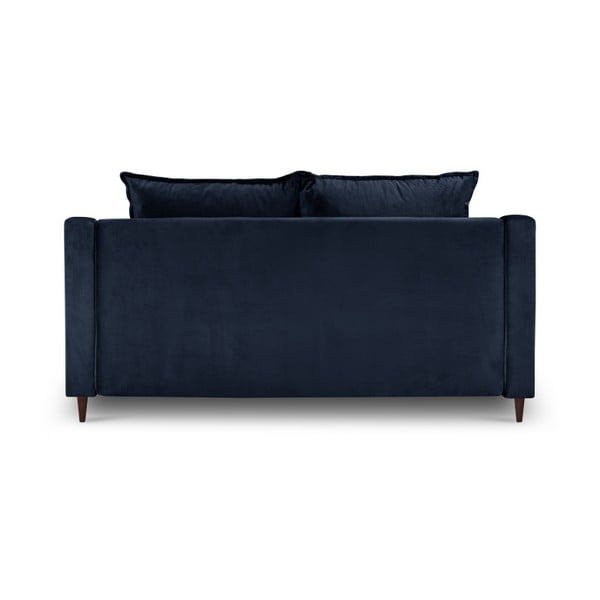 Niebieska aksamitna sofa Mazzini Sofas Freesia, 150 cm-image-3