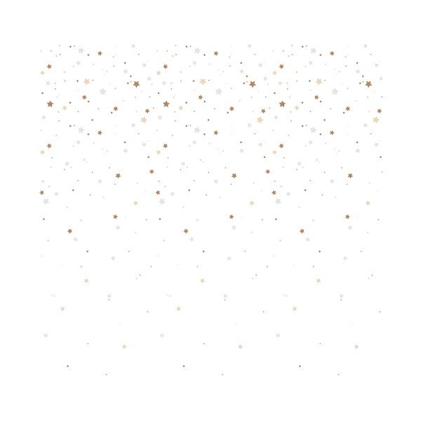 Tapeta dla dzieci 50x280 cm Simple Stars – Dekornik