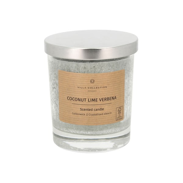 Zapachowa świeca czas palenia 40 h Kras: Coconut, Lime & Verbena – Villa Collection
