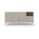 Kremowa komoda 180x80 cm Cailin – Marckeric