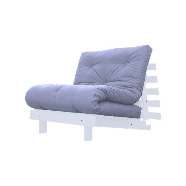 Fotel wielofunkcyjny Karup Roots White/Blue Breeze-image-1