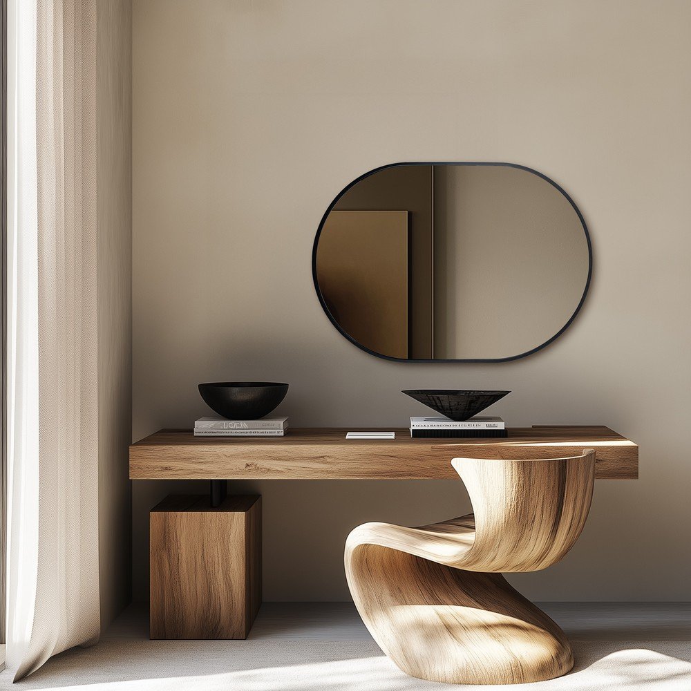 Lustro ścienne 50x70 cm Eclipse – Styler (zdjęcie 3)