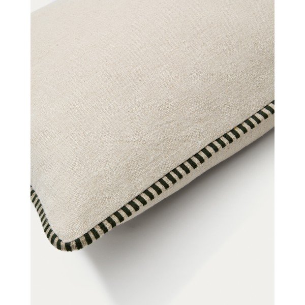 Poszewka na poduszkę z mieszanki lnu 45x45 cm Ardit – Kave Home-image-2