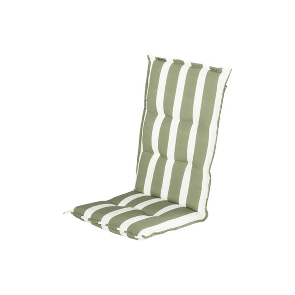 Biała/zielona ogrodowa poduszka do siedzenia 50x123 cm Roma – Hartman