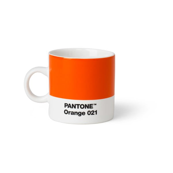 Czerwony ceramiczny kubek na espresso 120 ml Espresso Orange 021 – Pantone
