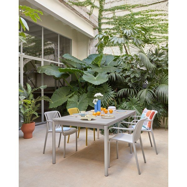Aluminiowy stół ogrodowy 90x140 cm Zaltana – Kave Home-image-2