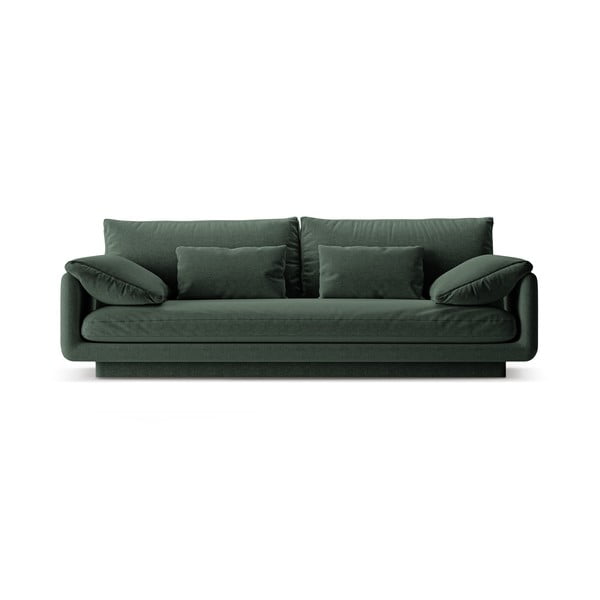 Ciemnozielona sofa 220 cm Torino – Micadoni Home