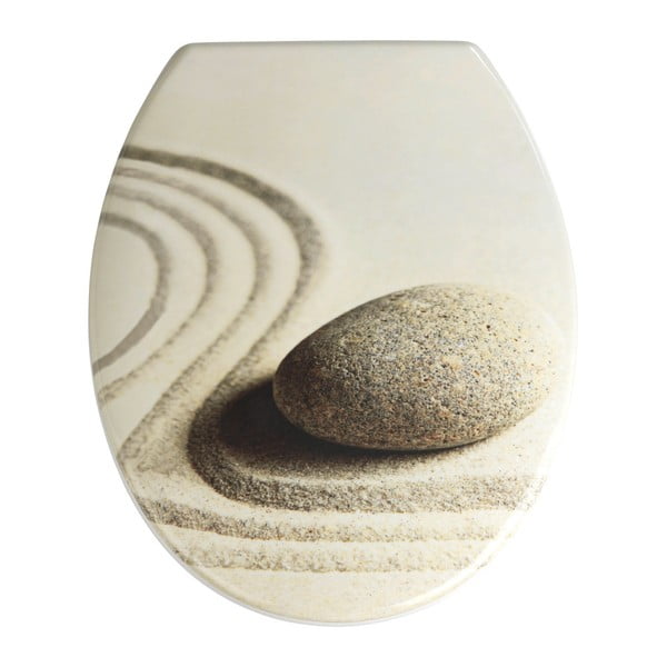 Deska sedesowa Wenko Sand And Stone, 45x38 cm