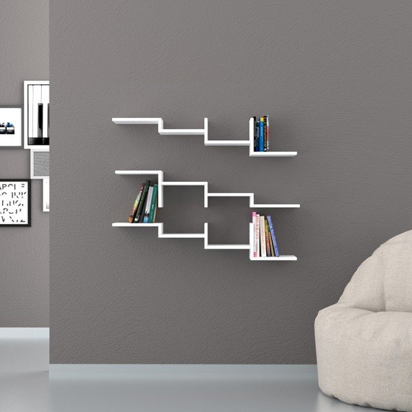 Biała półka Mobito Design Step-image-1