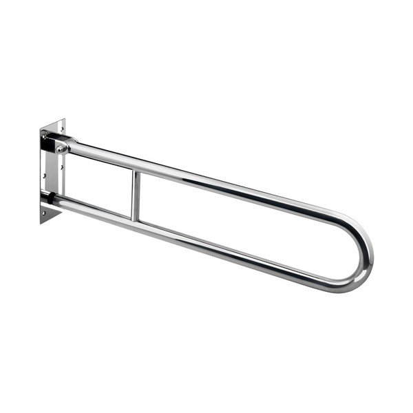 Uchwyt ścienny ze stali nierdzewnej do łazienki 83 cm Handicap – Sapho