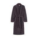 Antracytowy bawełniany szlafrok w rozmiarze XL/XXL Terry – HIP