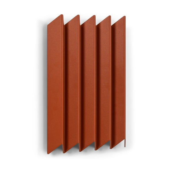 Metalowy wieszak ścienny w kolorze terakoty 21 cm Sensu – Spinder Design-image-3