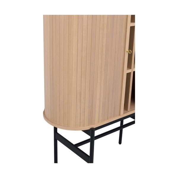 Naturalna szafka w dekorze dębu 102x146 cm Haddington – Rowico-image-4