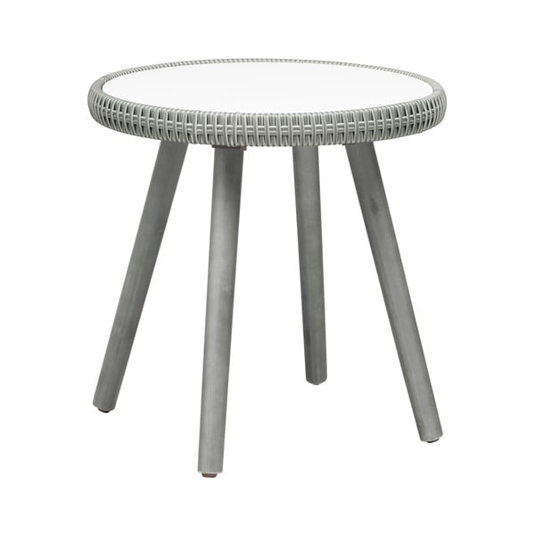 Jasnoszary zestaw mebli ogrodowych Bistro – Unique Furniture-image-3