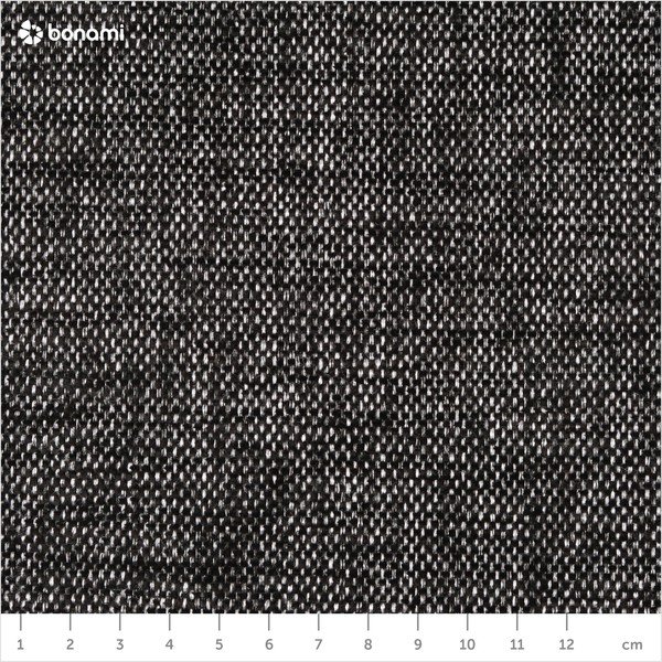 Czarna sofa Scandic Leo, 145 cm-image-1