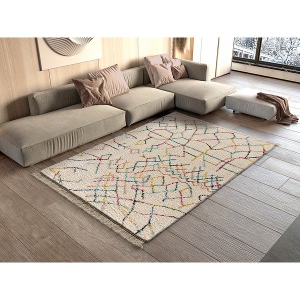 Kremowy dywan Universal Yveline Multi, 80x150 cm-image-1