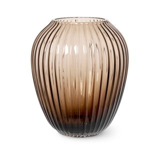 Brązowy szklany wazon Kähler Design Hammershøi, wys. 18,5 cm