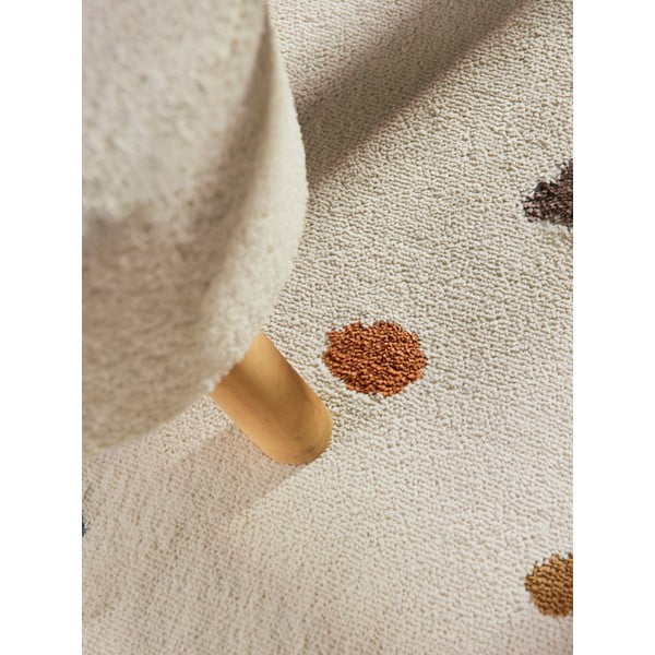 Kremowy dywan dziecięcy ø160 cm Funny Dots – Hanse Home-image-4
