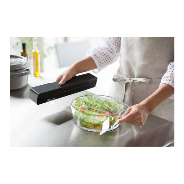 Czarny uchwyt magnetyczny na folię YAMAZAKI Tower-image-2