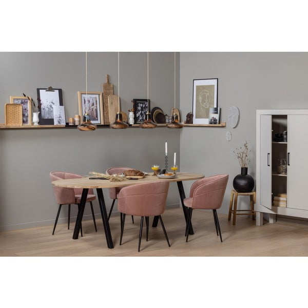 Półka na zdjęcia z litego drewna dębowego 120 cm Studio – WOOOD-image-1