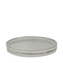 Białe kamienne talerze zestaw 2 szt. ø 20 cm Sand Grain – Mette Ditmer Denmark