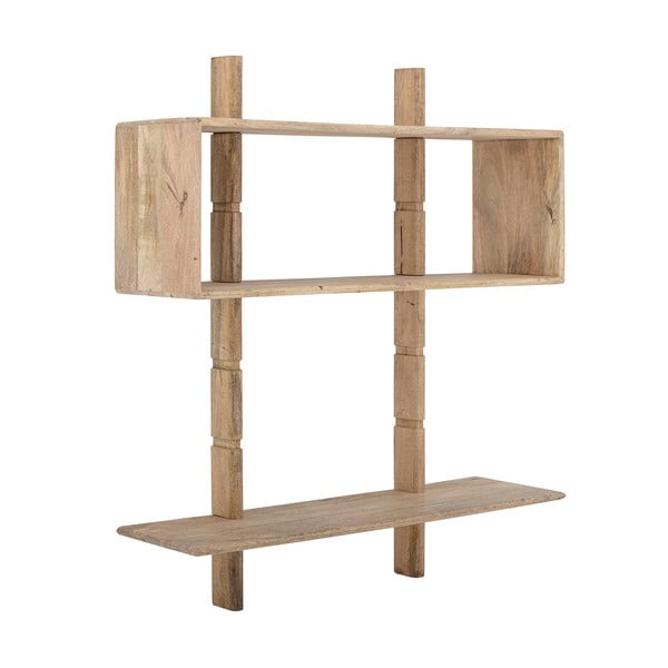 Naturalny regał ścienny z litego drewna mango 96,5x110,5 cm Millian – Bloomingville-image-2