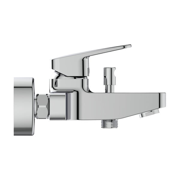 Wannowa bateria ścienna w kolorze srebra z połyskiem Ceraplan – Ideal Standard-image-4