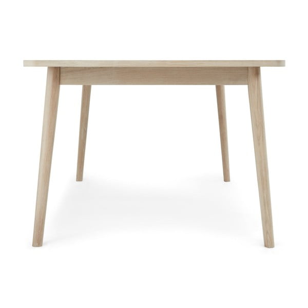 Rozkładany stół z blatem w dekorze dębu 100x200 cm Nyborg – Furnhouse-image-3