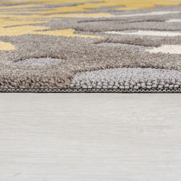Szaro-żółty dywan Flair Rugs Soft Floral, 160x230 cm-image-3