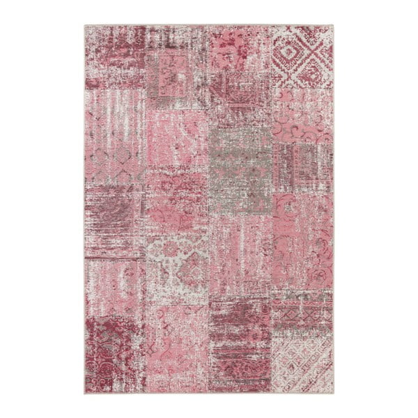 Różowy dywan Elle Decoration Pleasure Denain, 80x150 cm
