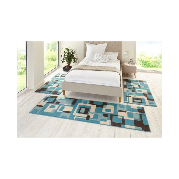 Niebieski dywan Hanse Home Hamla Retro, 80x150 cm-image-2
