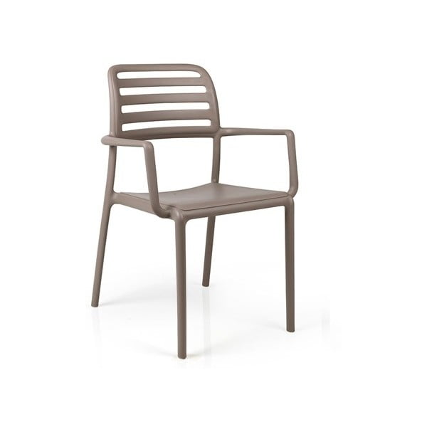 Beżowo-szare krzesło ogrodowe Nardi Garden Costa