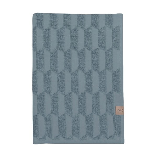 Jasnozielony bawełniany ręcznik 50x95 cm Geo – Mette Ditmer Denmark